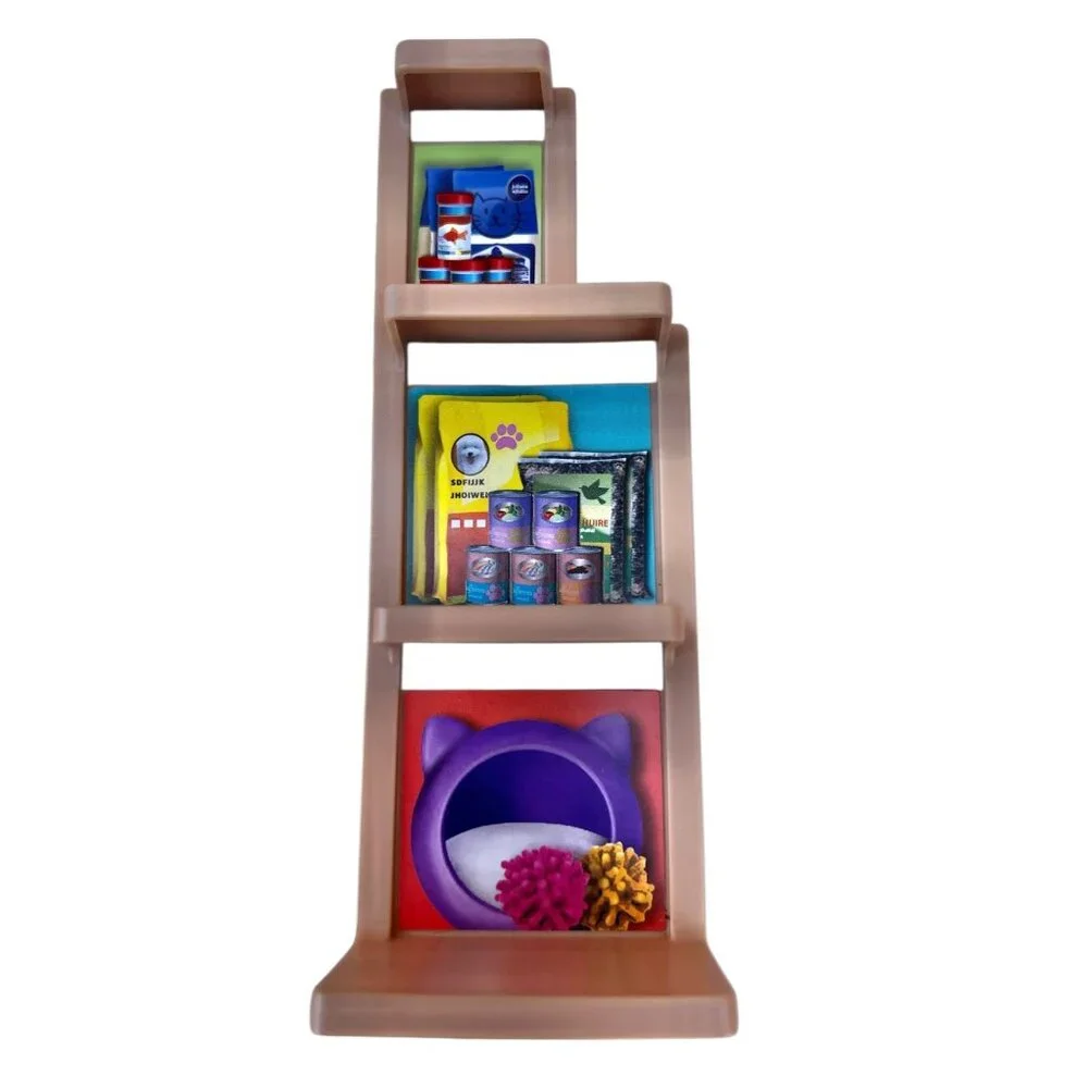 Barbie Pet Care Playset Doll Accessories 5 Pets Carrier Shelving Supplies